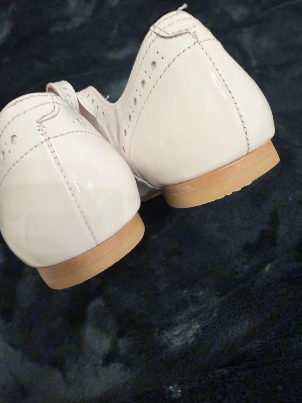 Jacadi Girls' Patent Mary Jane Shoes in white